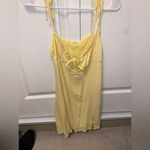 Yellow sundress brand new XXS